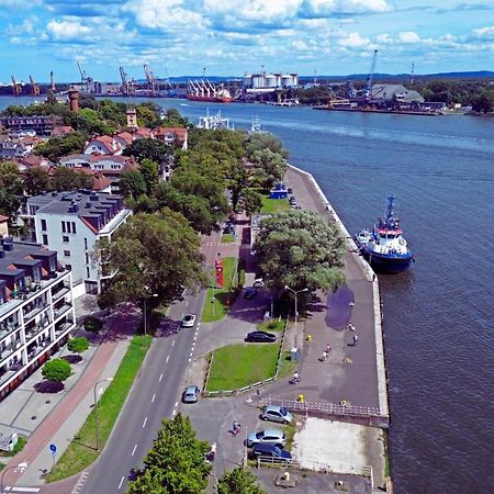 Sunset Apartments - Flotylla. Widok Na Port + Parking. Swinoujscie Exterior foto