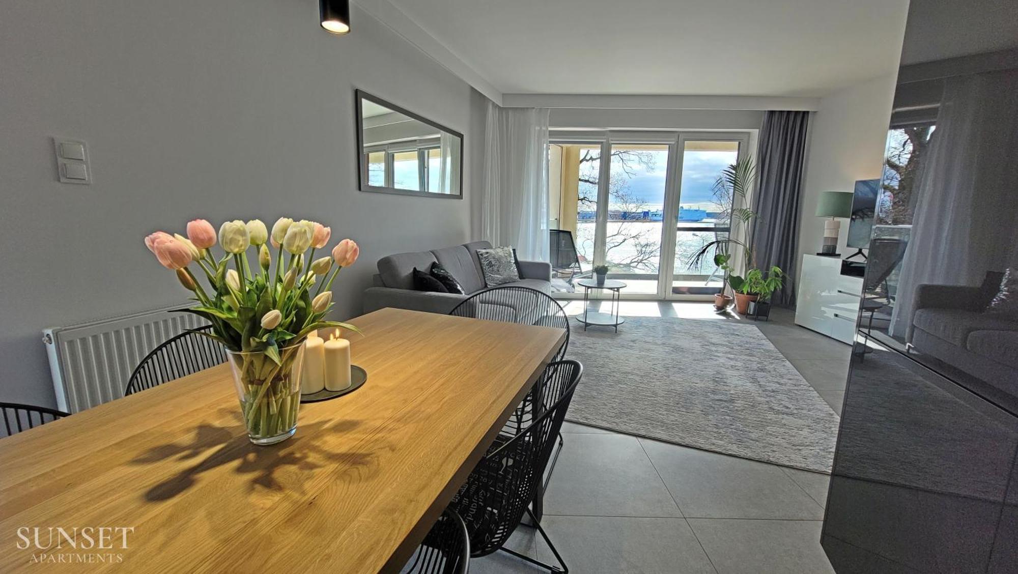 Sunset Apartments - Flotylla. Widok Na Port + Parking. Swinoujscie Exterior foto